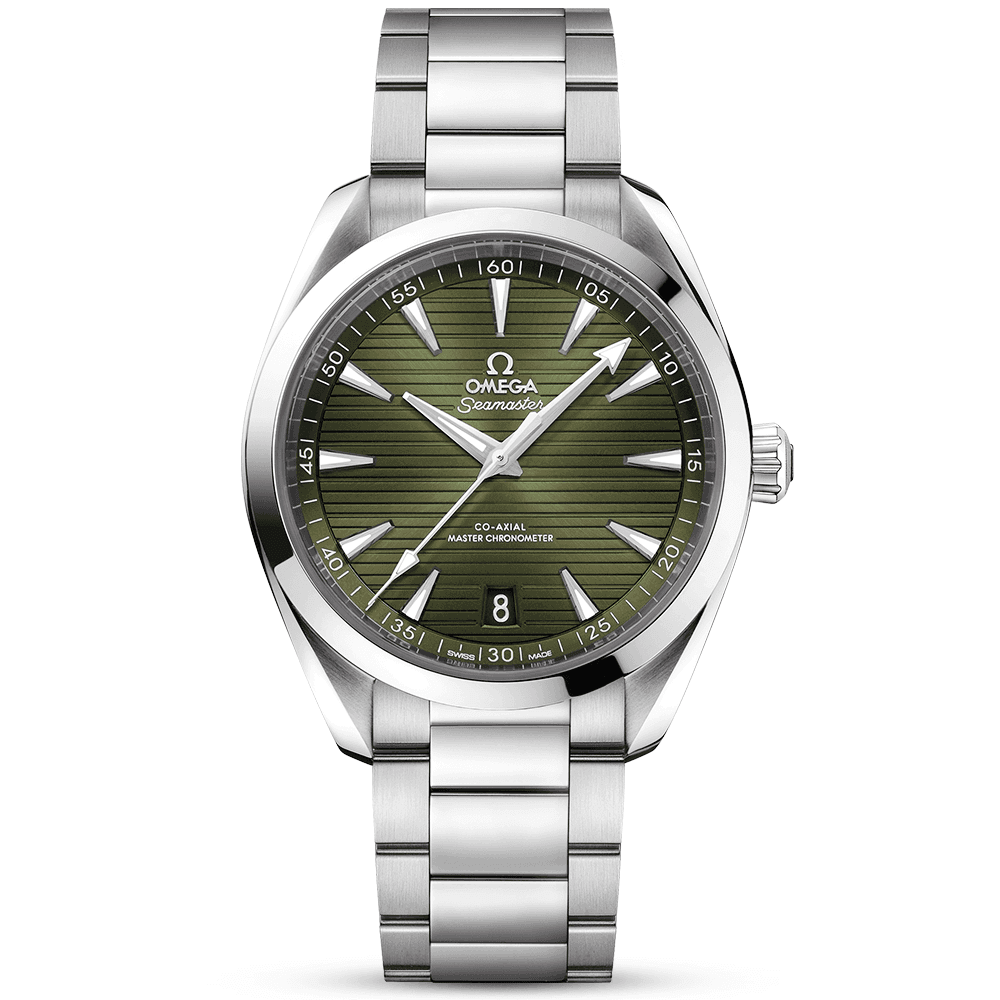 Seamaster Aqua Terra 41mm Green Dial Men's Automatic Bracelet Watch