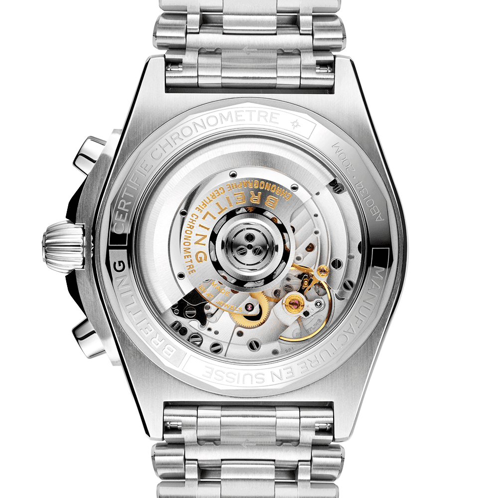 Chronomat B01 42mm Black/Silver Dial Men's Automatic Chronograph Watch