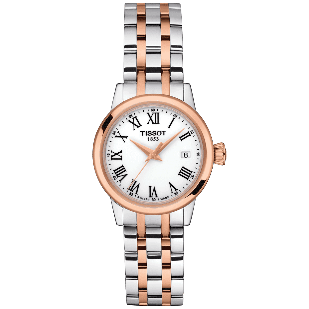 Classic Dream Steel and Rose Gold Watch