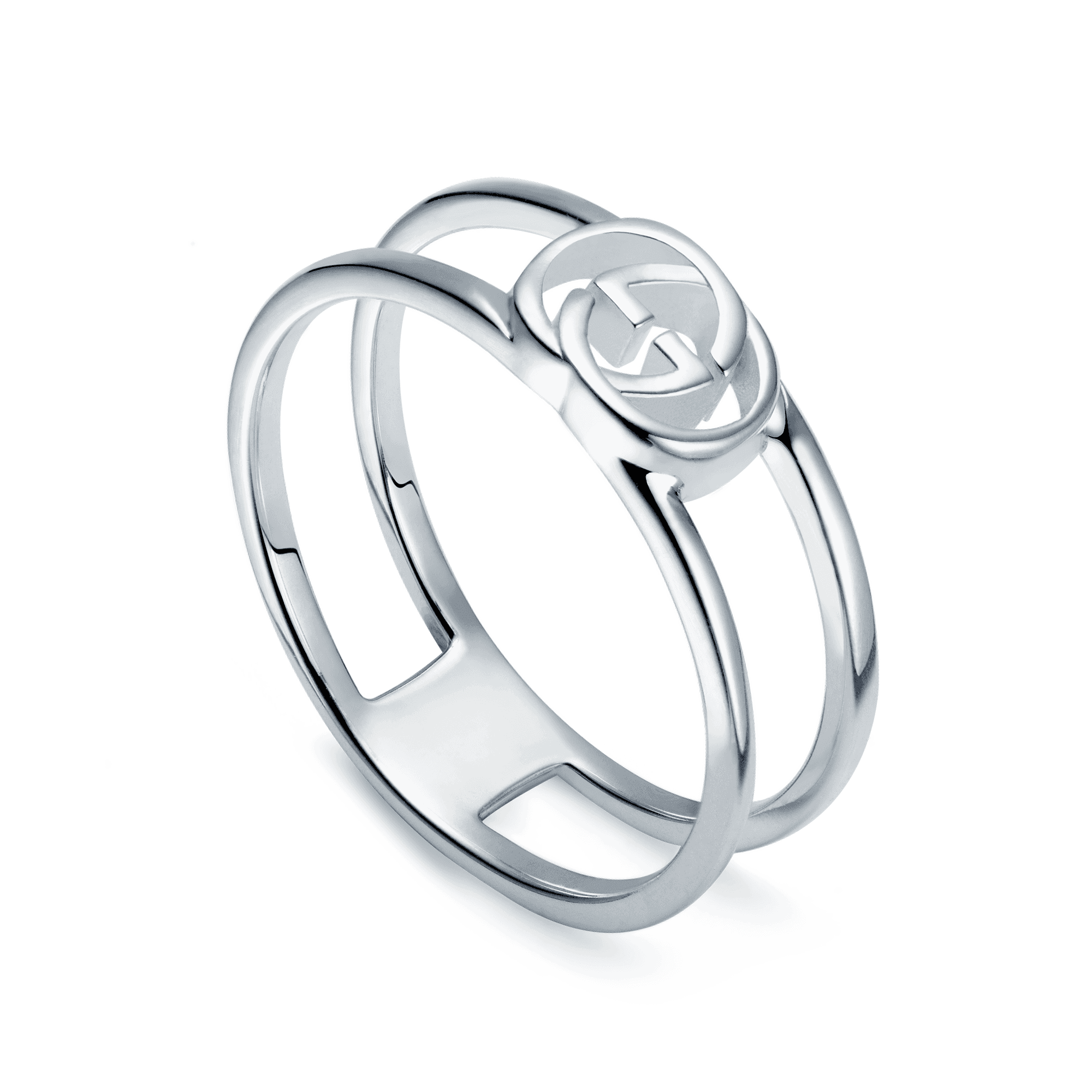 Gucci Silver Signature Ring | Signature rings, Silver, Ssense