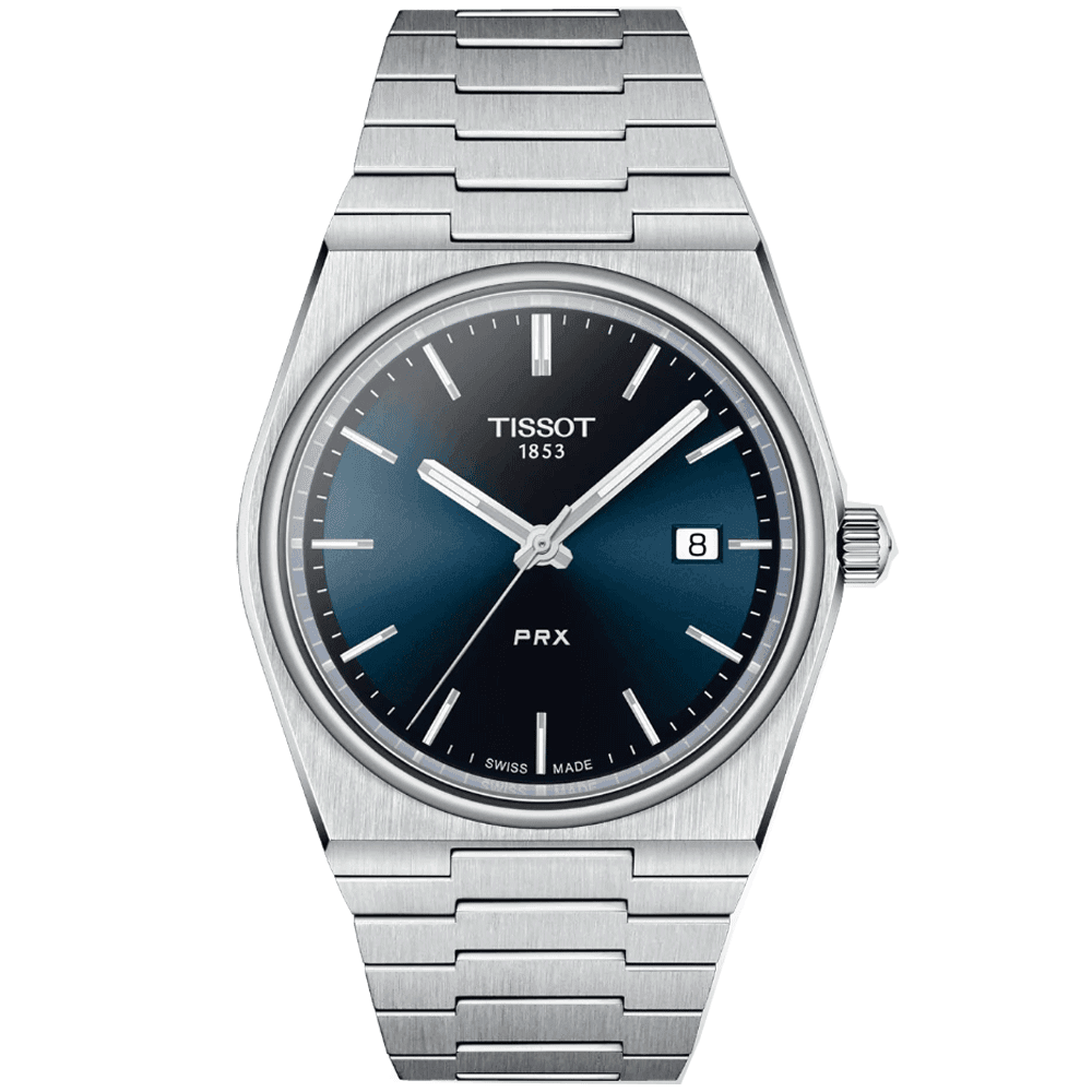 PRX Steel 40mm Blue Dial Men's Bracelet Watch