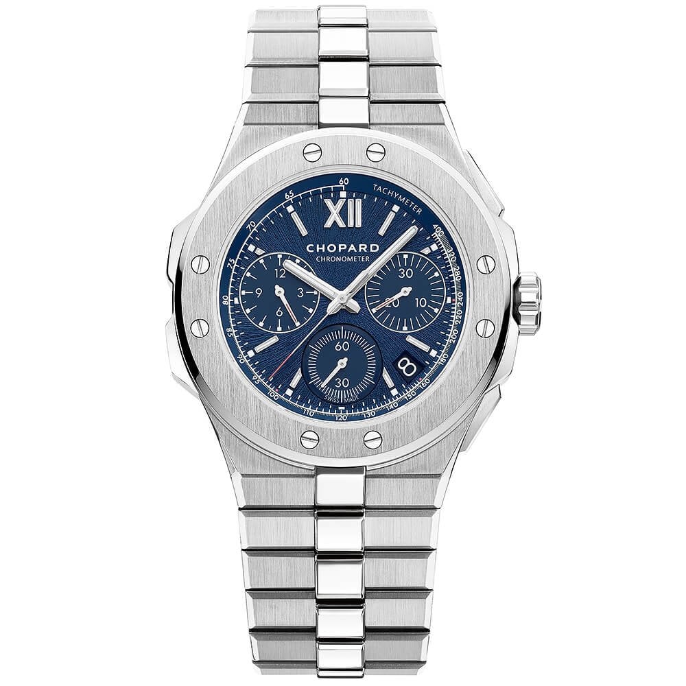 Alpine Eagle XL 44mm Blue Roman Dial Men's Automatic Chronograph Watch