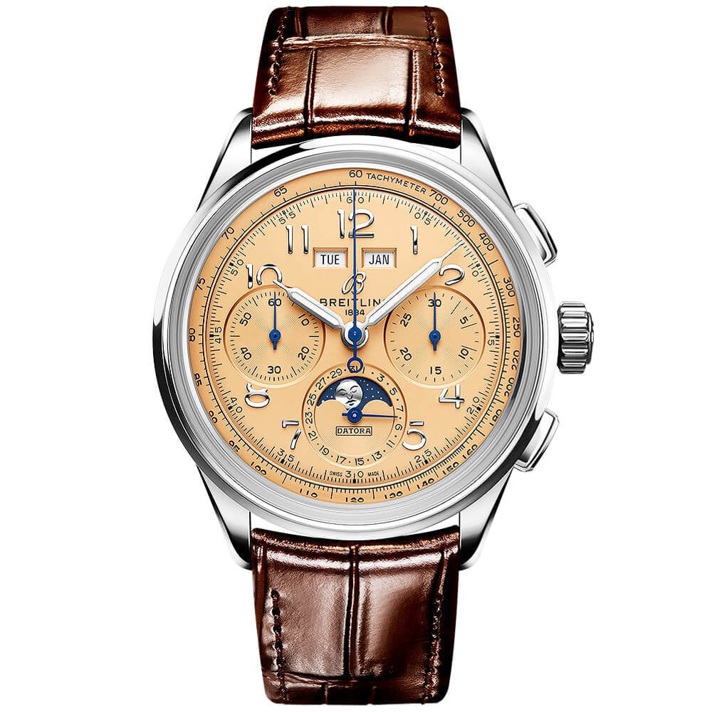 Premier Heritage Datora 42mm Copper Dial Men's Automatic Watch