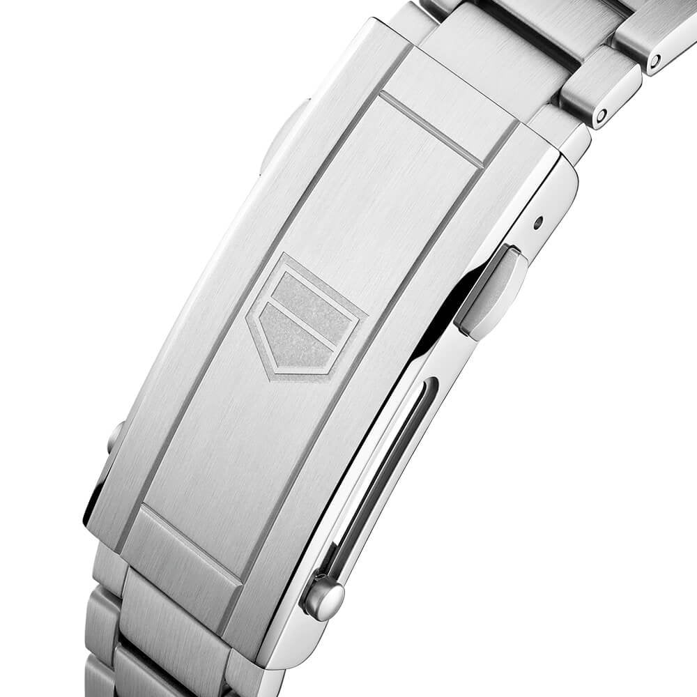 Aquaracer 43mm Silver Dial & Ceramic Bezel Men's Automatic Bracelet Watch