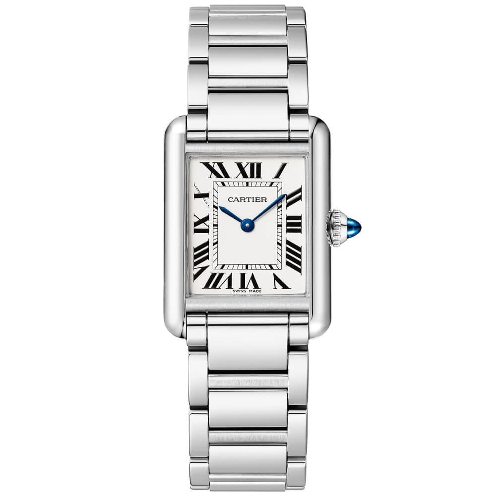 Cartier Tank Must Small Ladies Steel Bracelet Watch WSTA0107