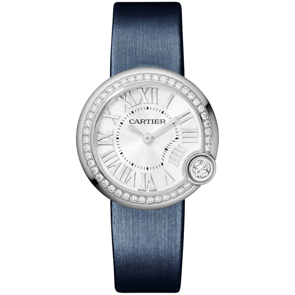 Ballon Blanc de Cartier 30mm Diamond Set Bezel Watch