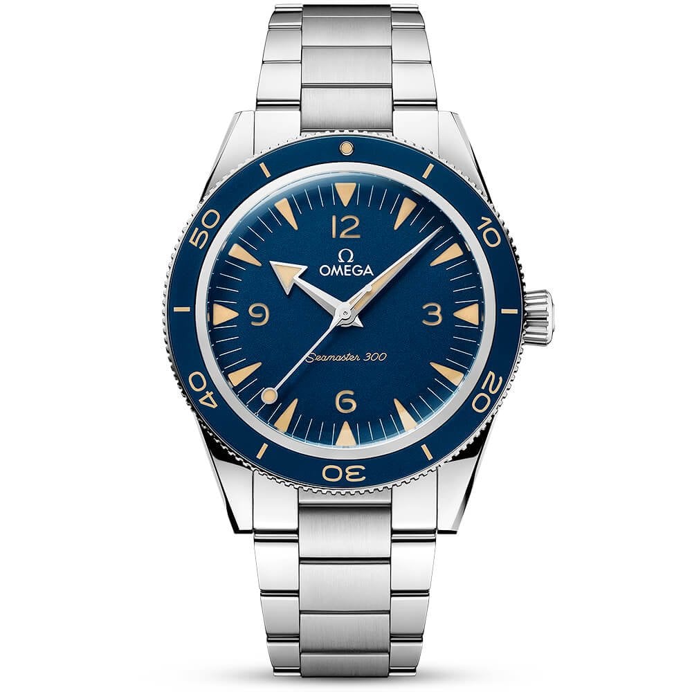 Seamaster 300 41mm Blue Dial Men's Automatic Bracelet Watch