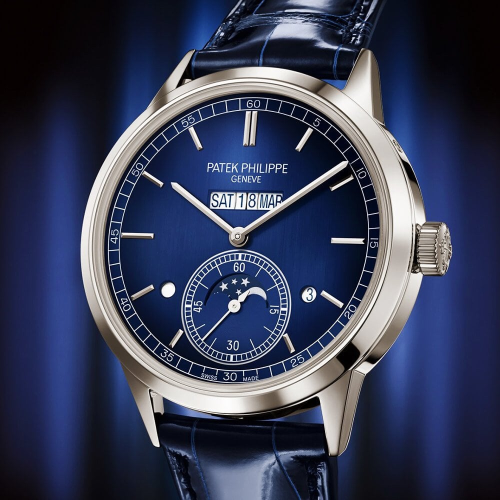 Grand Complications 41mm Platinum Blue Gradient Dial Watch