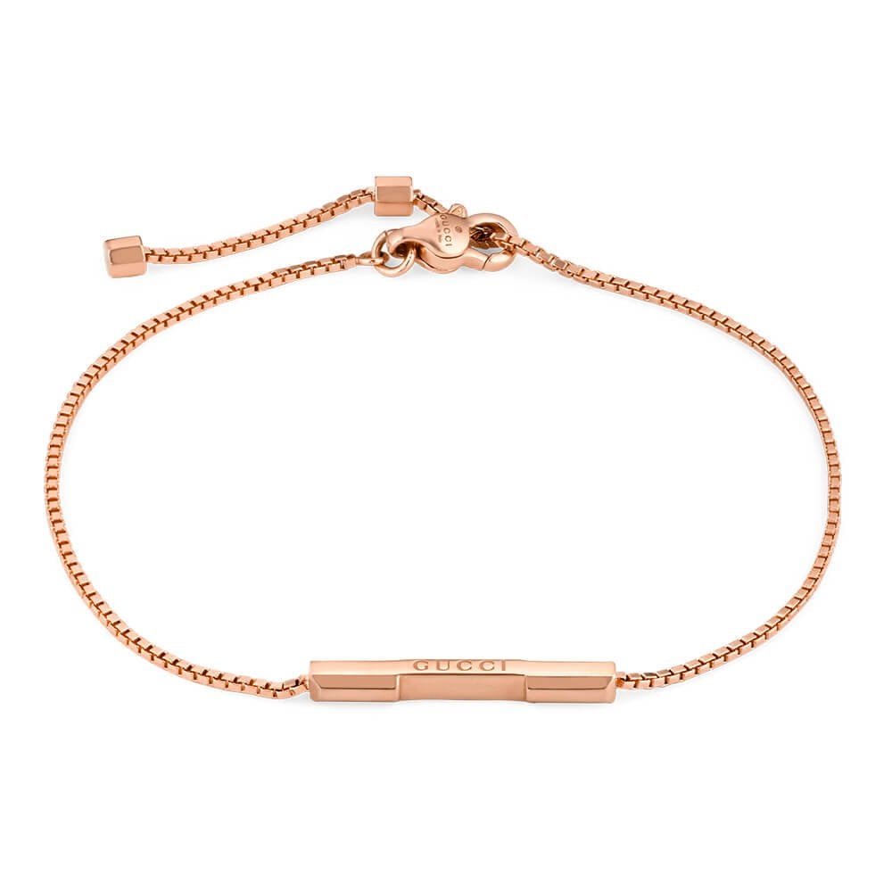 Gucci Link to Love 18ct Rose Gold Bracelet