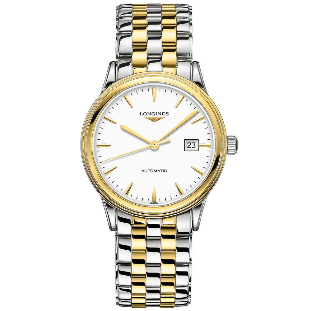 Flagship Steel and Yellow Gold PVD Automatic Men's Watch