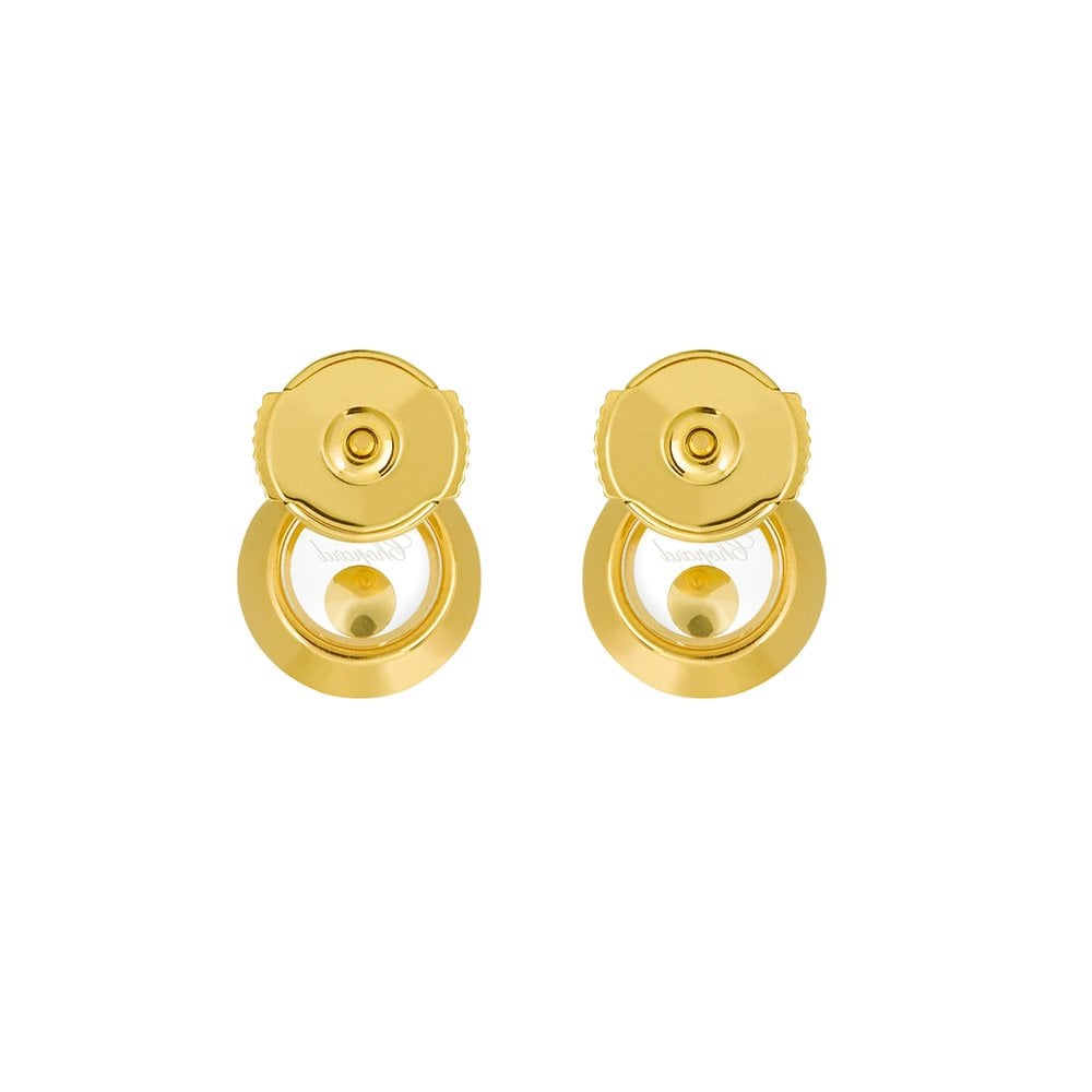 Happy Diamonds Icons 18ct Yellow Gold Round Earrings