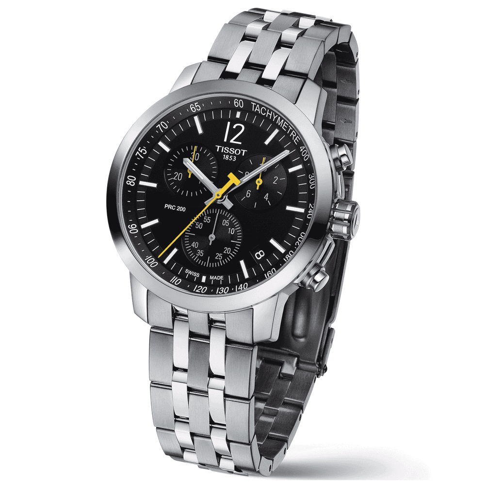 Tissot prc 200 stainless steel bracelet sales