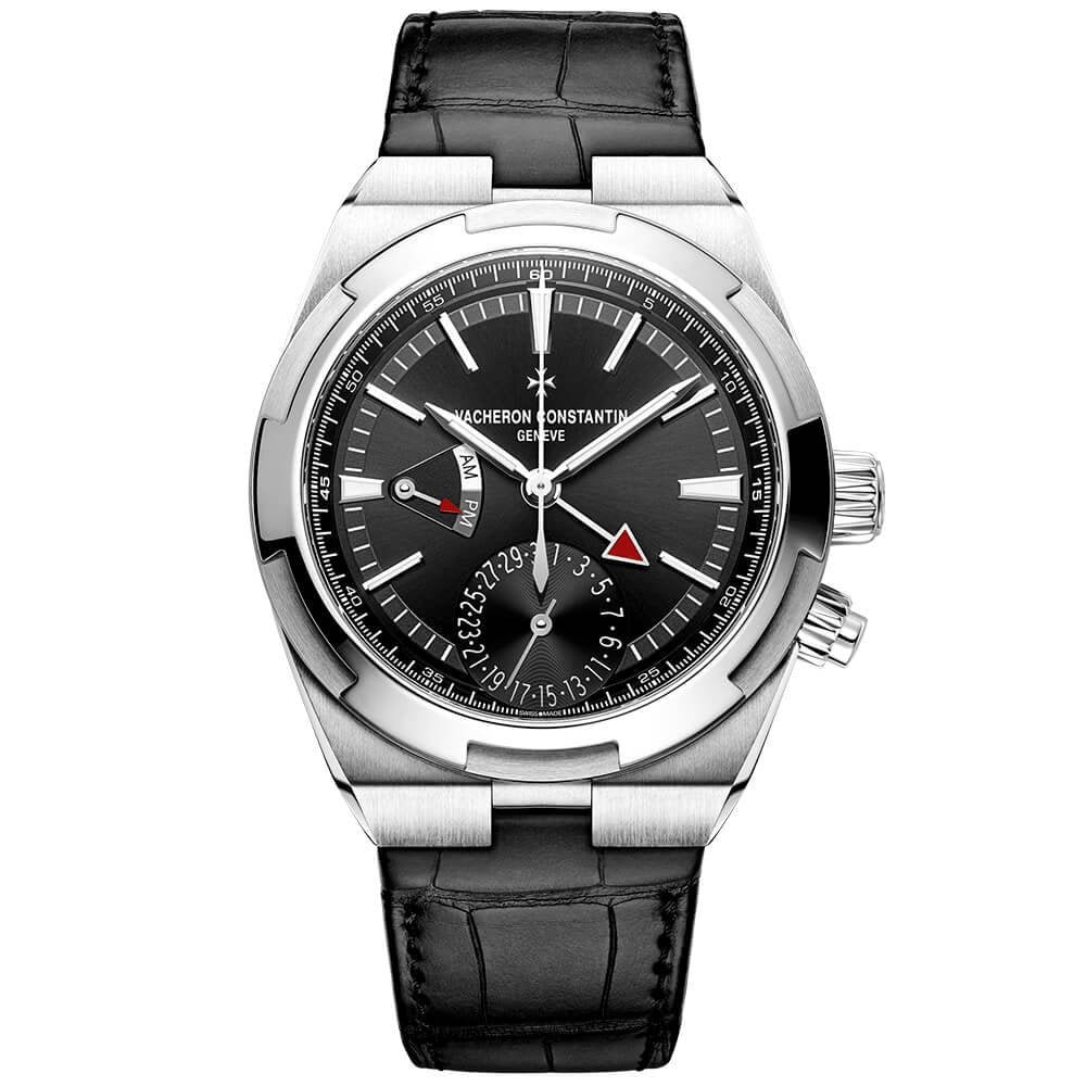 Overseas Dual Time 41mm Black Dial Men's Automatic Watch
