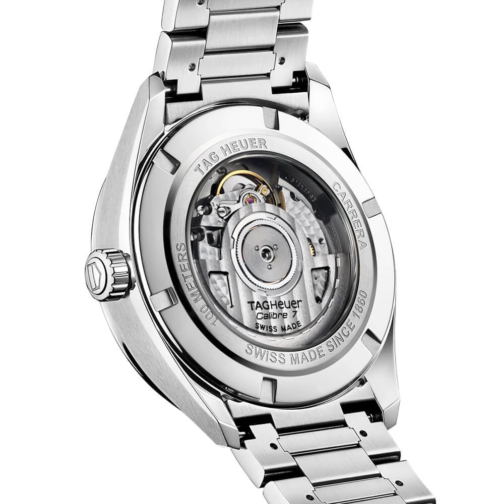 Carrera Twin-Time 41mm Blue Dial Men's Automatic Bracelet Watch