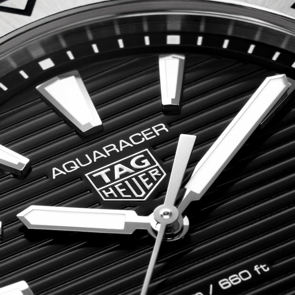 Aquaracer Professional 200 40mm Black Dial Men's Bracelet Watch
