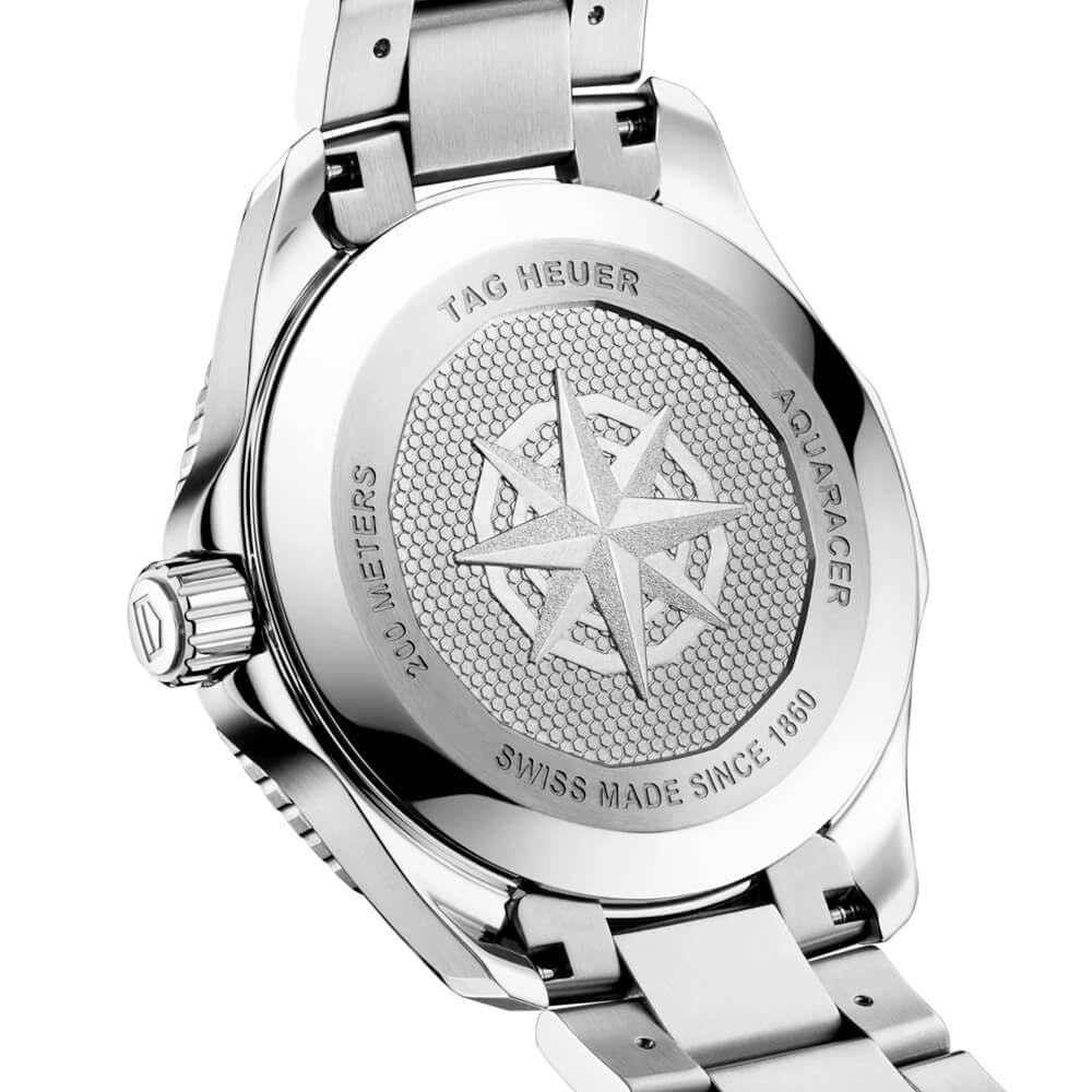 Aquaracer Professional 200 40mm Black Dial Men's Bracelet Watch