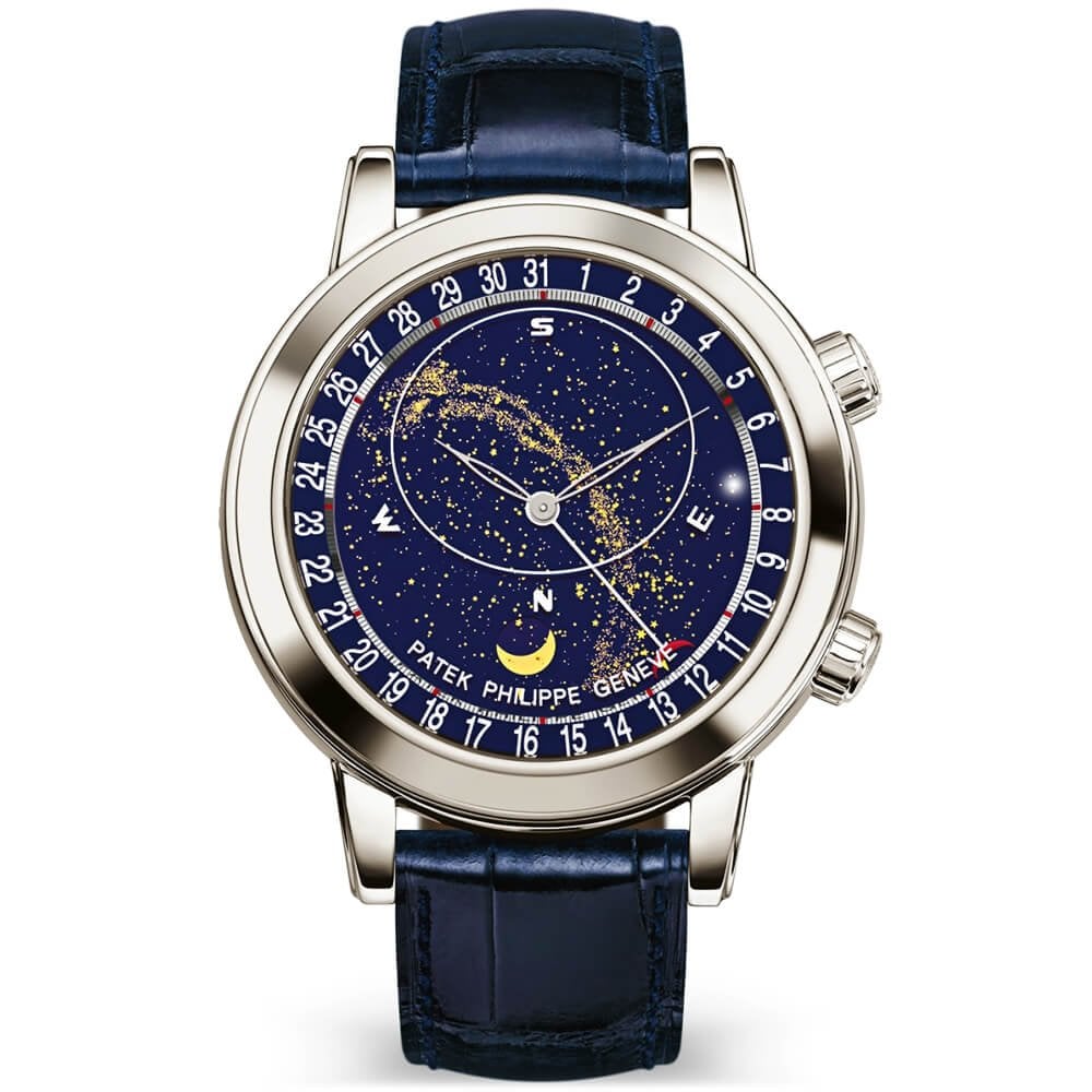 Grand Complications 44mm Platinum Celestial Moon Age Watch