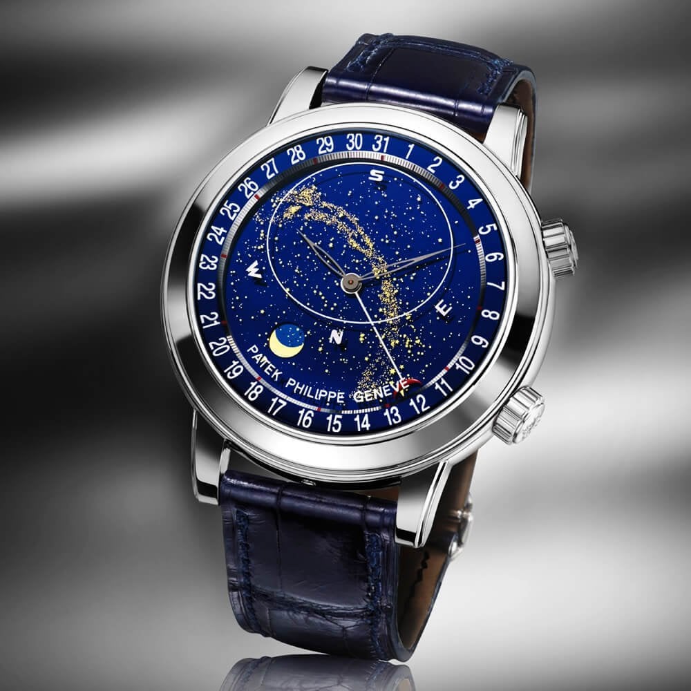 Grand Complications 44mm Platinum Celestial Moon Age Watch