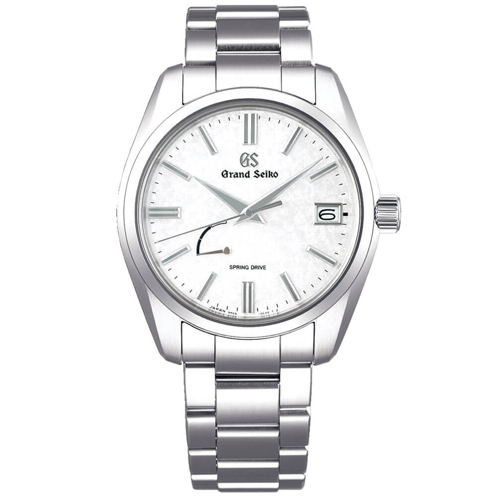 Heritage 'Kira-Zuri' 40mm White Dial Spring-Drive Bracelet Watch