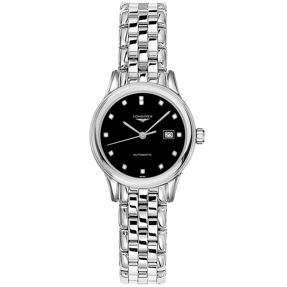 Flagship Ladies 30mm Steel Automatic Bracelet Watch