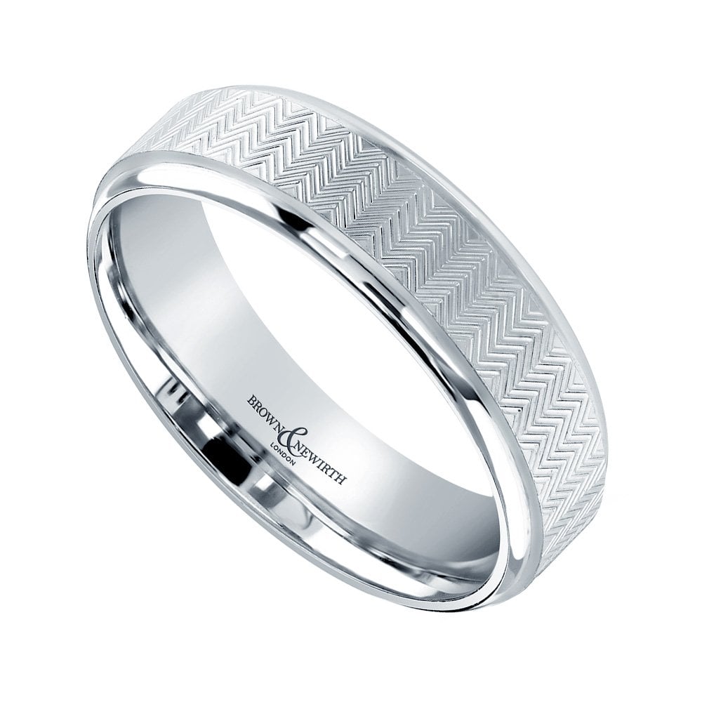 Gerwyn Platinum 5mm Wedding Ring