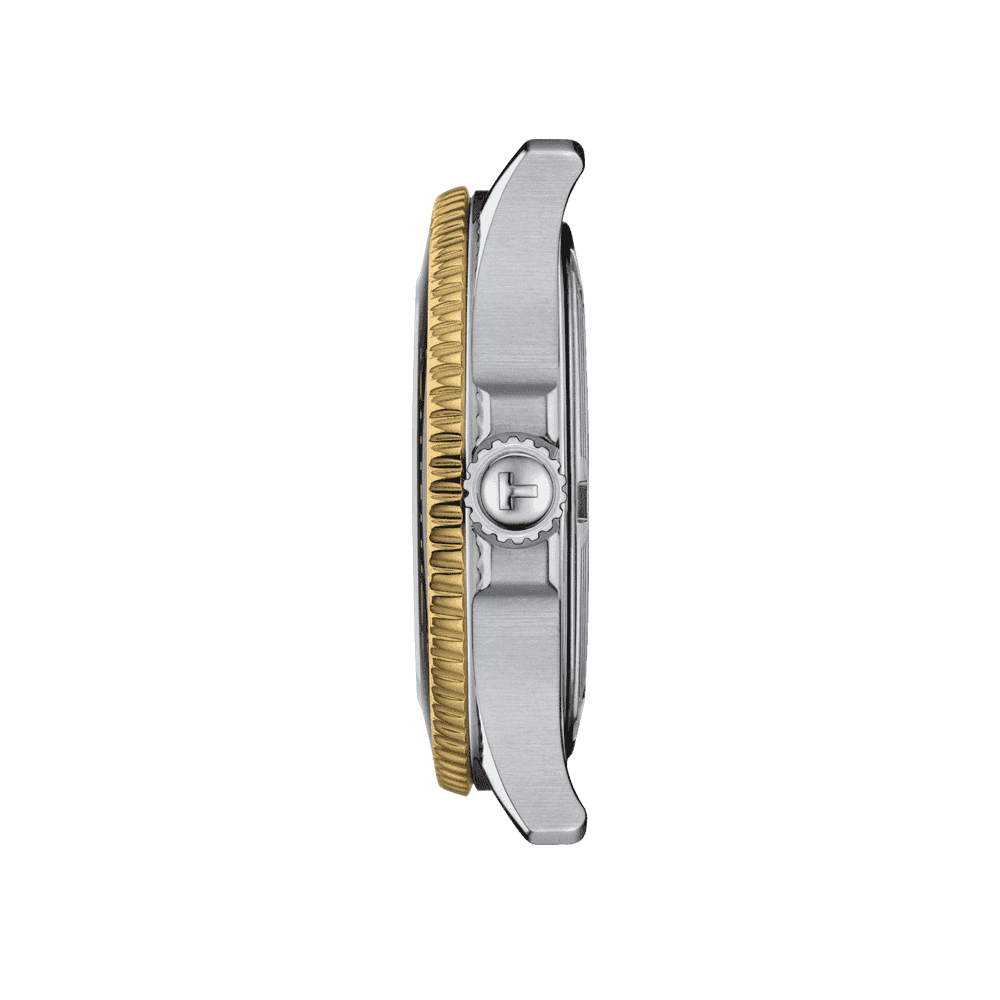 Seastar Steel and Yellow Gold PVD 36mm Quartz Bracelet Watch