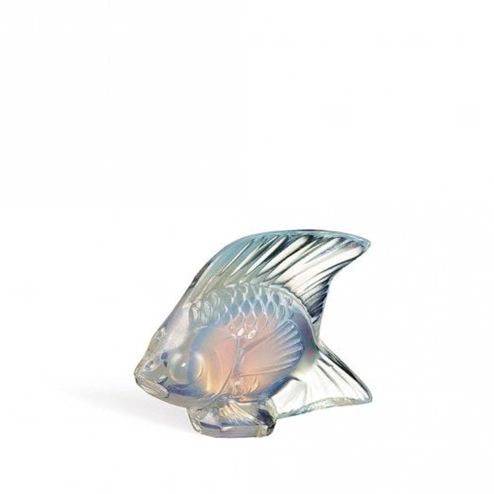 Opalescent Luster Crystal Fish Sculpture