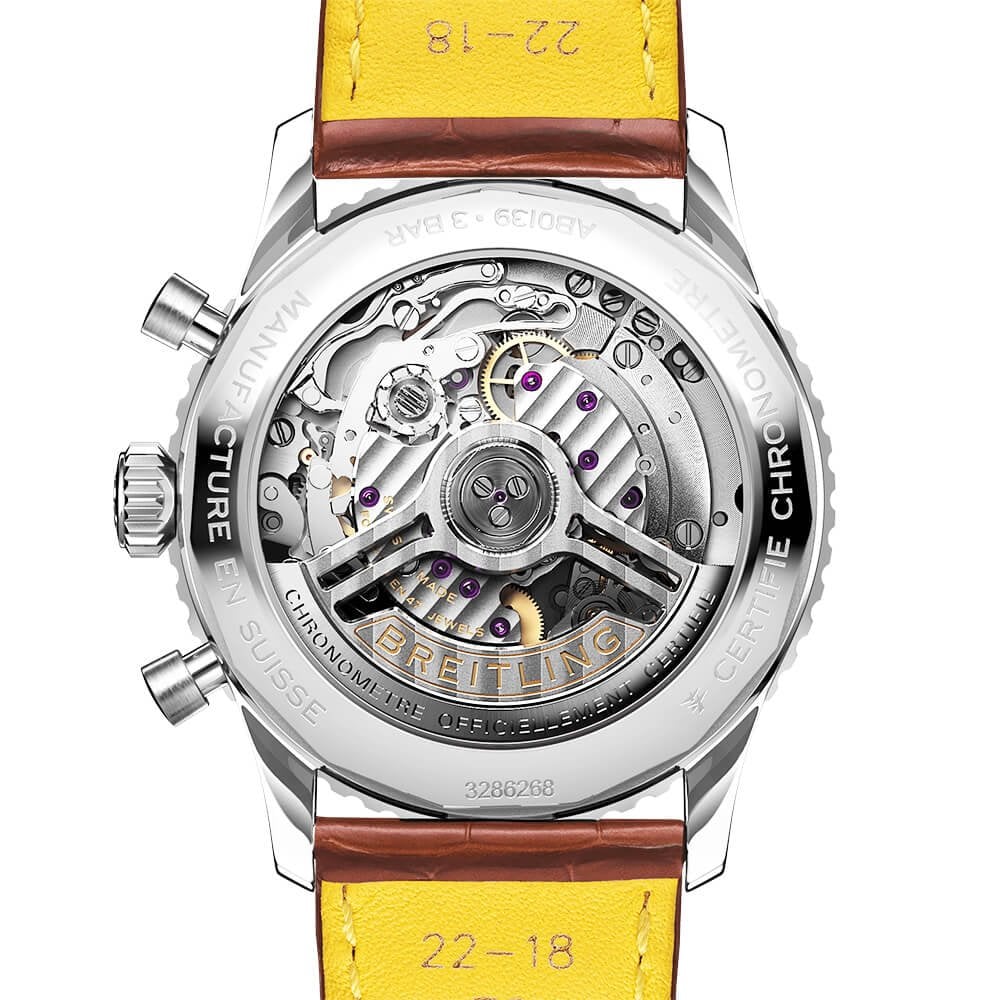 Navitimer 41mm Silver/Gold Dial Men's Chronograph Watch