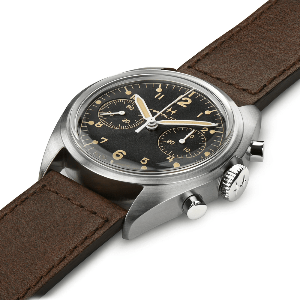 Khaki Aviation Pioneer 40mm Chronograph Strap Watch