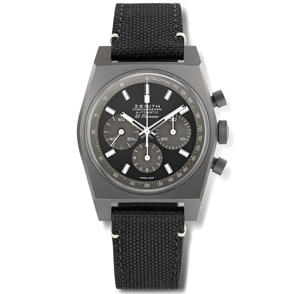 CHRONOMASTER Revival Shadow 37mm Black Titanium Automatic Watch