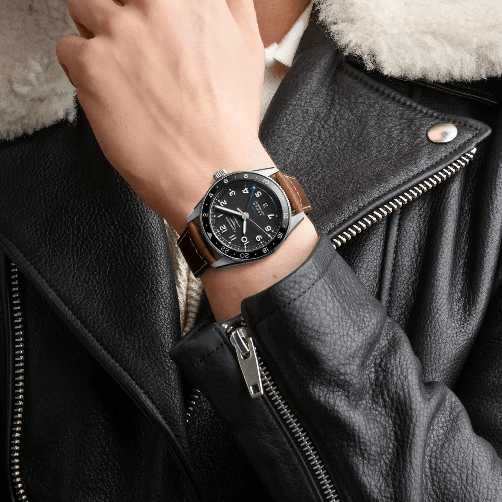 longines zulu time leather strap