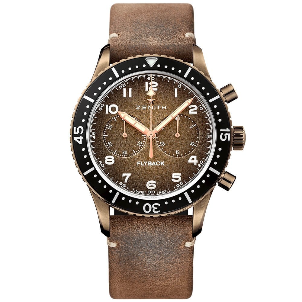 PILOT Chronometro Tipo CP-2 43mm Bronze Flyback Chronograph Watch