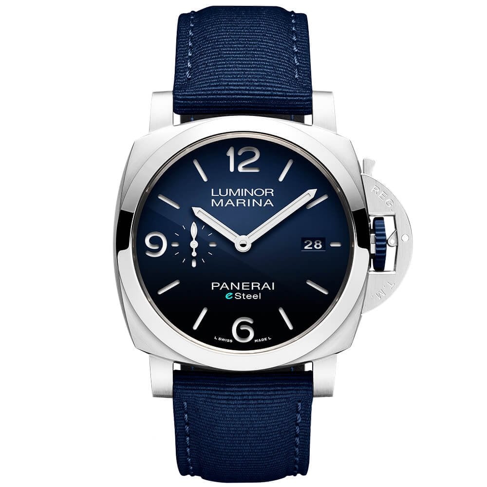 Luminor Marina ESteel Blu Profondo 44mm Men's Automatic Watch