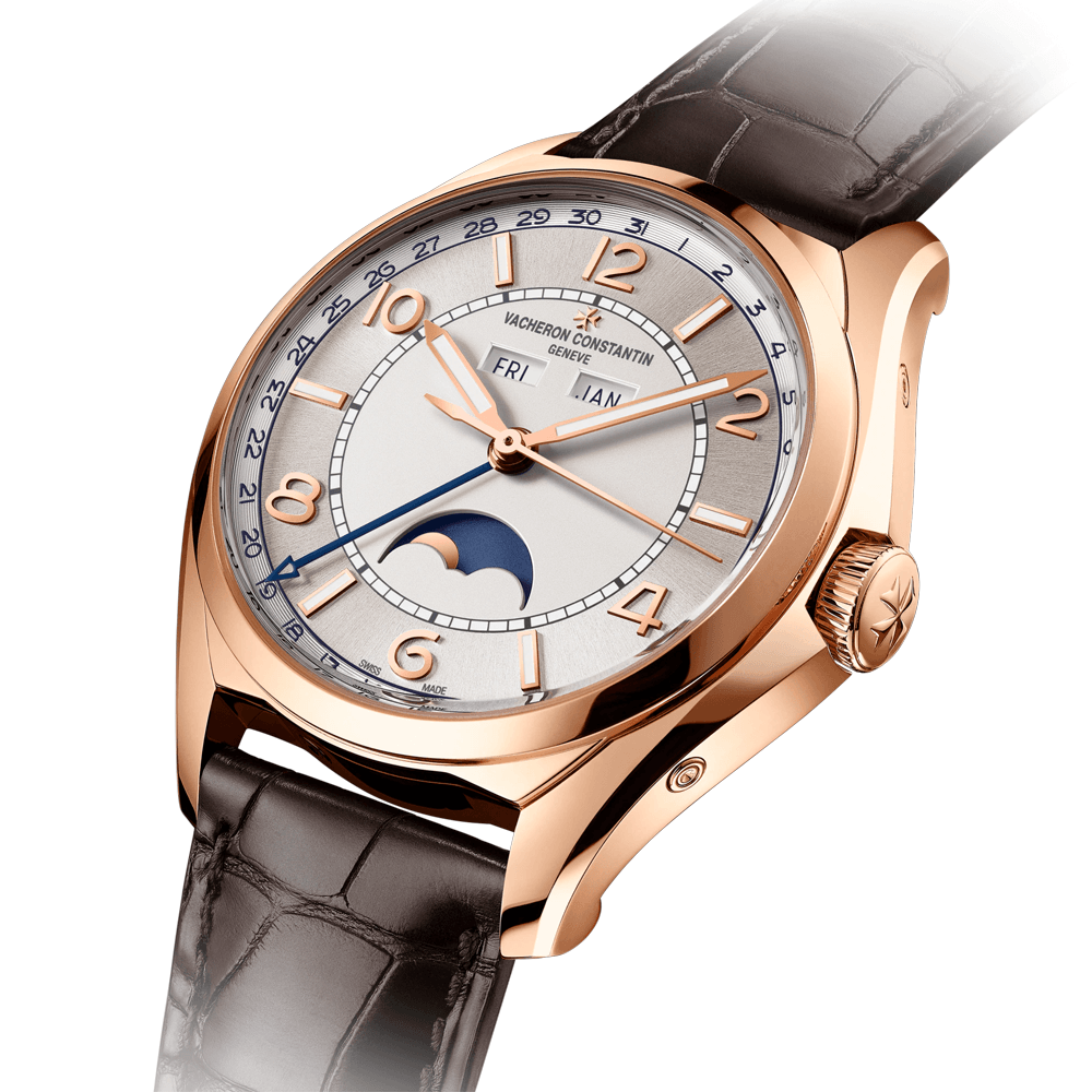 Fiftysix Complete Calendar 18ct Pink Gold Automatic Watch