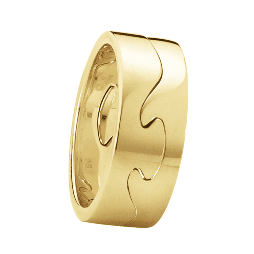 18ct Yellow Gold Fusion End Ring