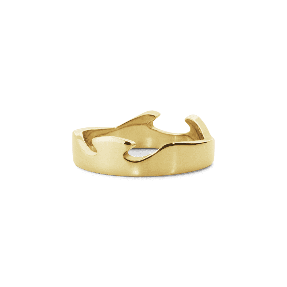 18ct Yellow Gold Fusion End Ring