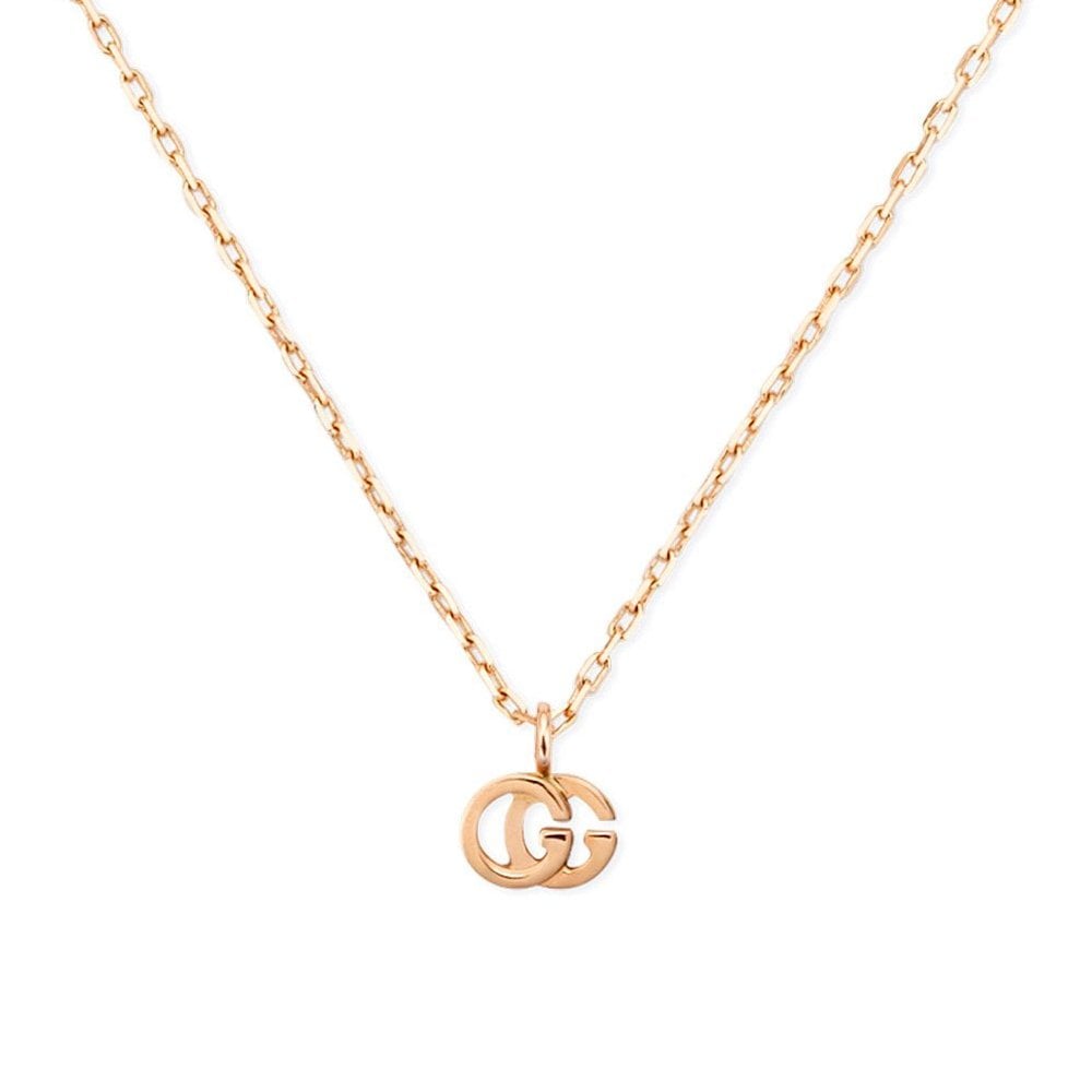 GG Running 18ct Rose Gold Necklace