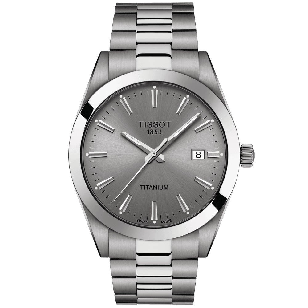Gentleman Titanium 40mm Quartz Bracelet Watch