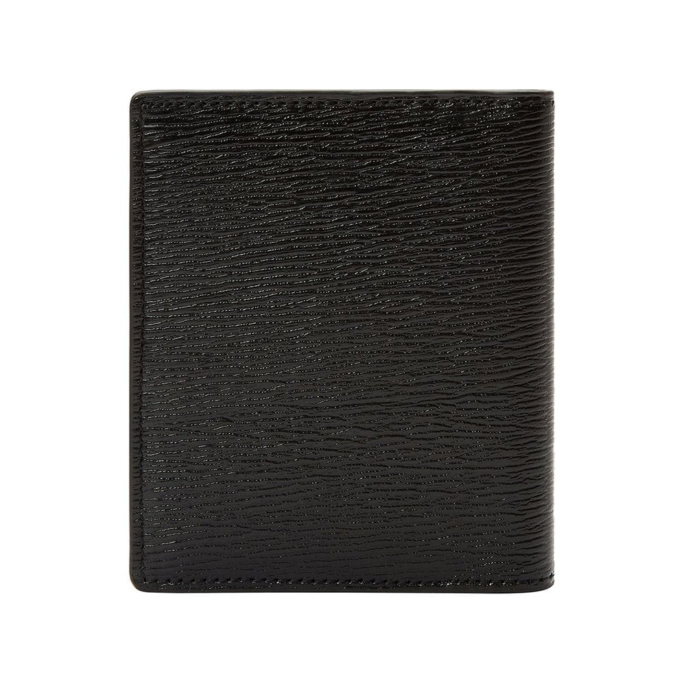 W Collection Black Leather ID Card Case