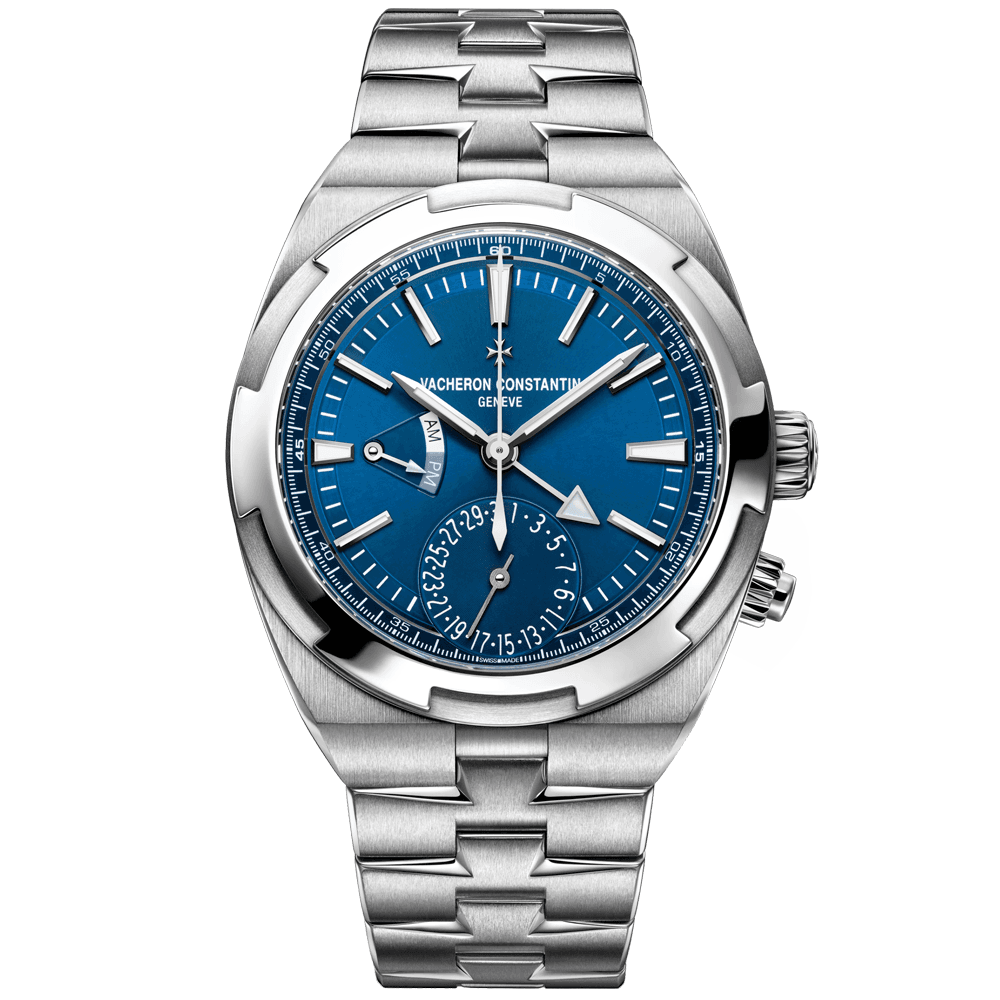 Overseas Dual Time 41mm Blue Dial Men's Automatic Watch
