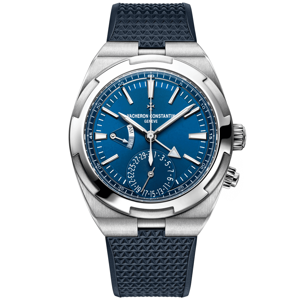 Overseas Dual Time 41mm Blue Dial Men's Automatic Watch