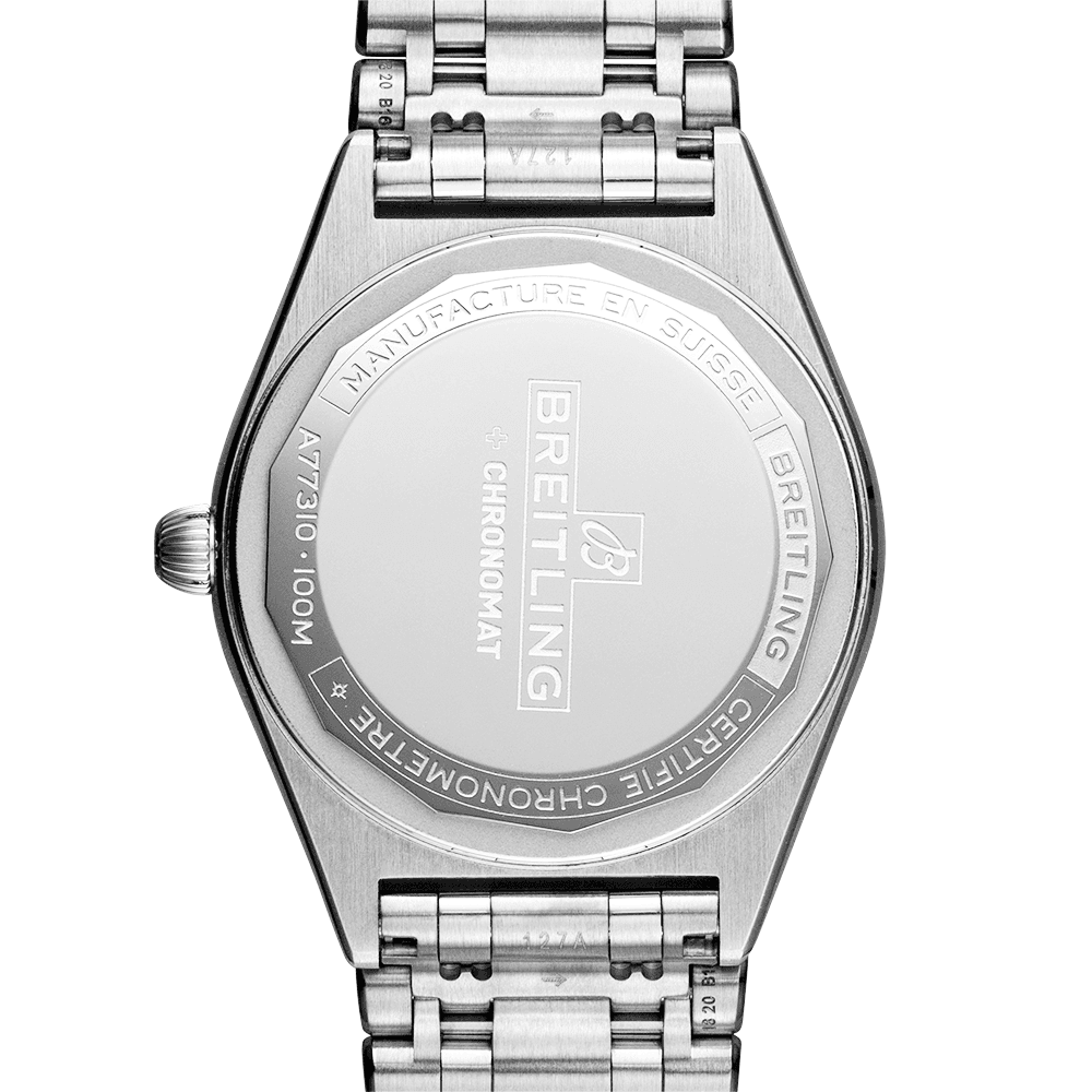 Chronomat 32mm White Mother of Pearl Diamond Dial Bracelet Watch