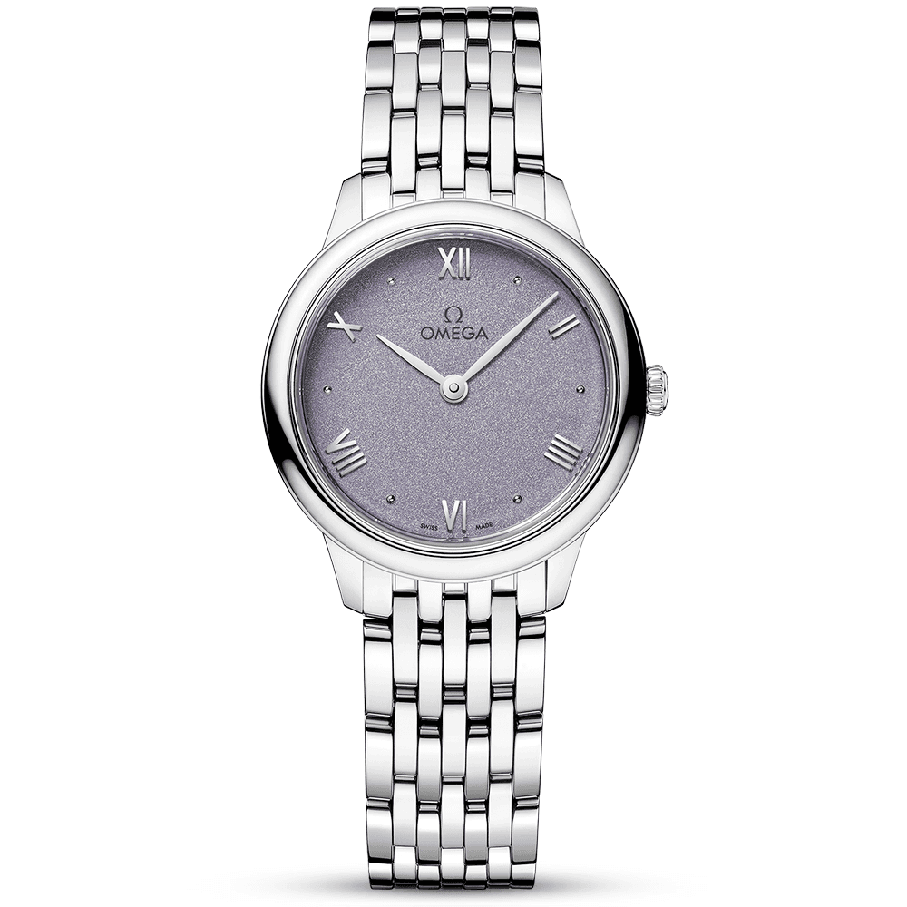 De Ville Prestige 27.5mm Lavender Dial Ladies Bracelet Watch