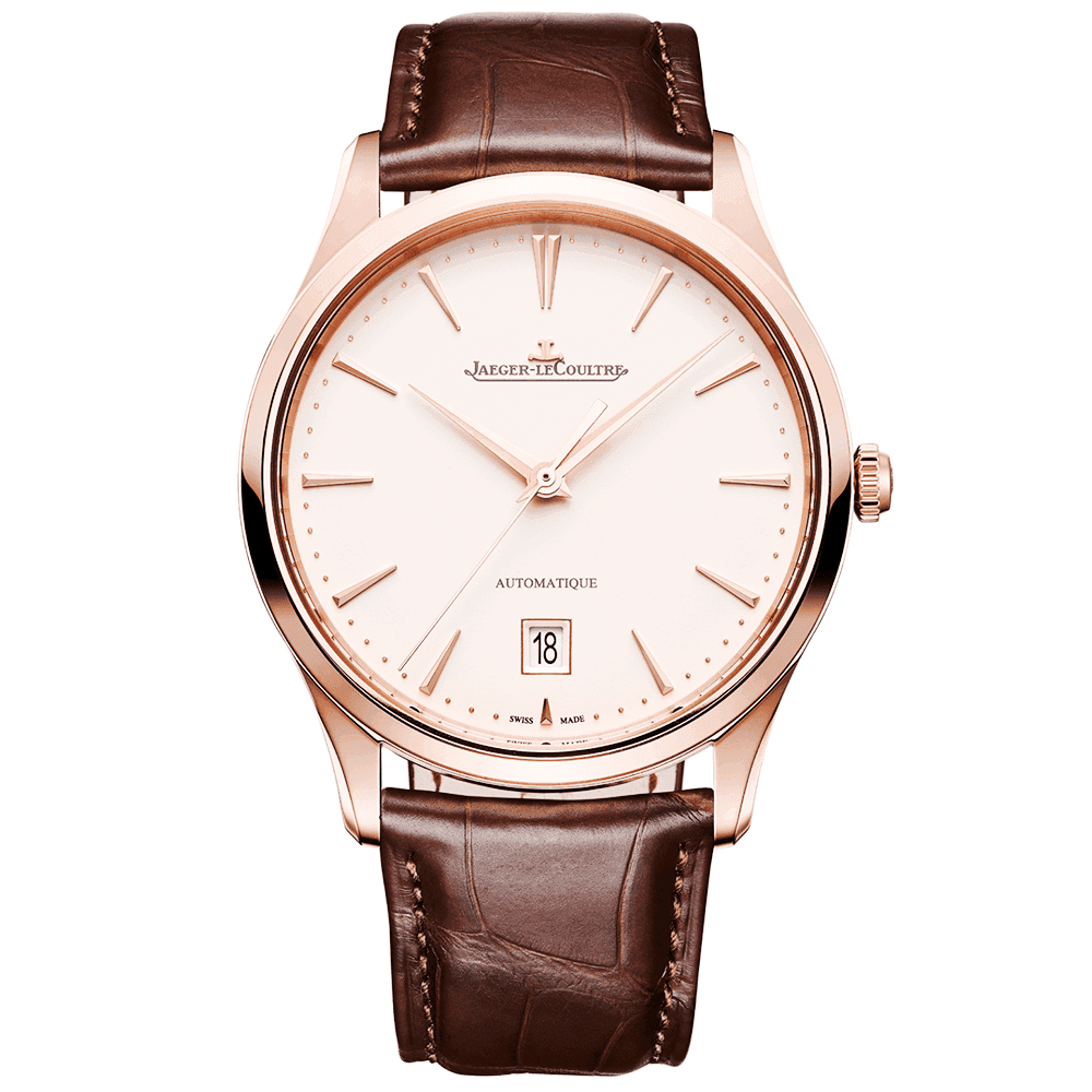 Master Ultra Thin Date 39mm 18ct Pink Gold Automatic Watch