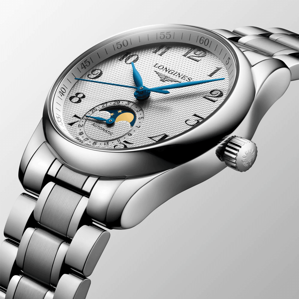 Master Collection Moonphase 34mm Ladies Bracelet Watch