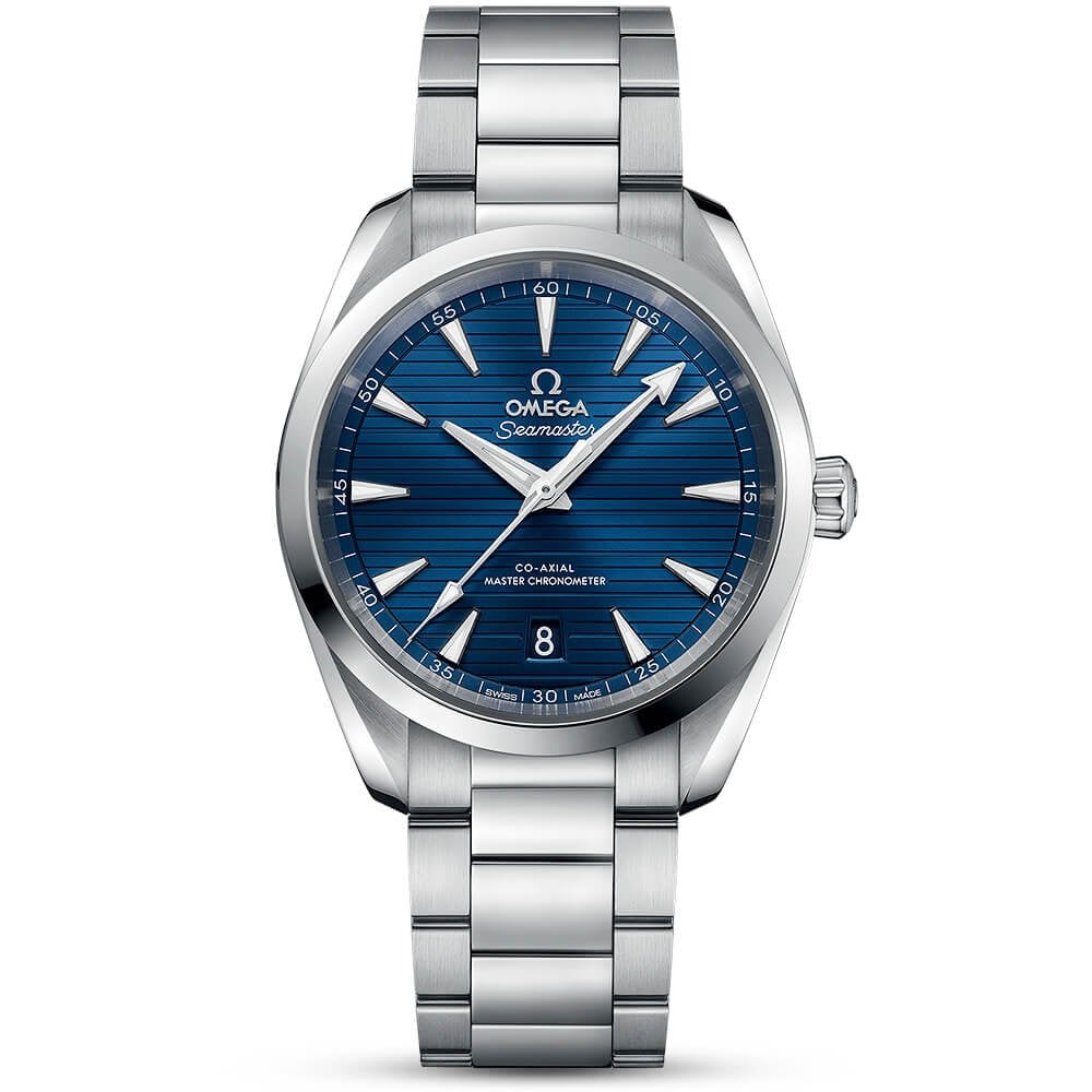 Seamaster Aqua Terra 38mm Blue Dial Automatic Bracelet Watch