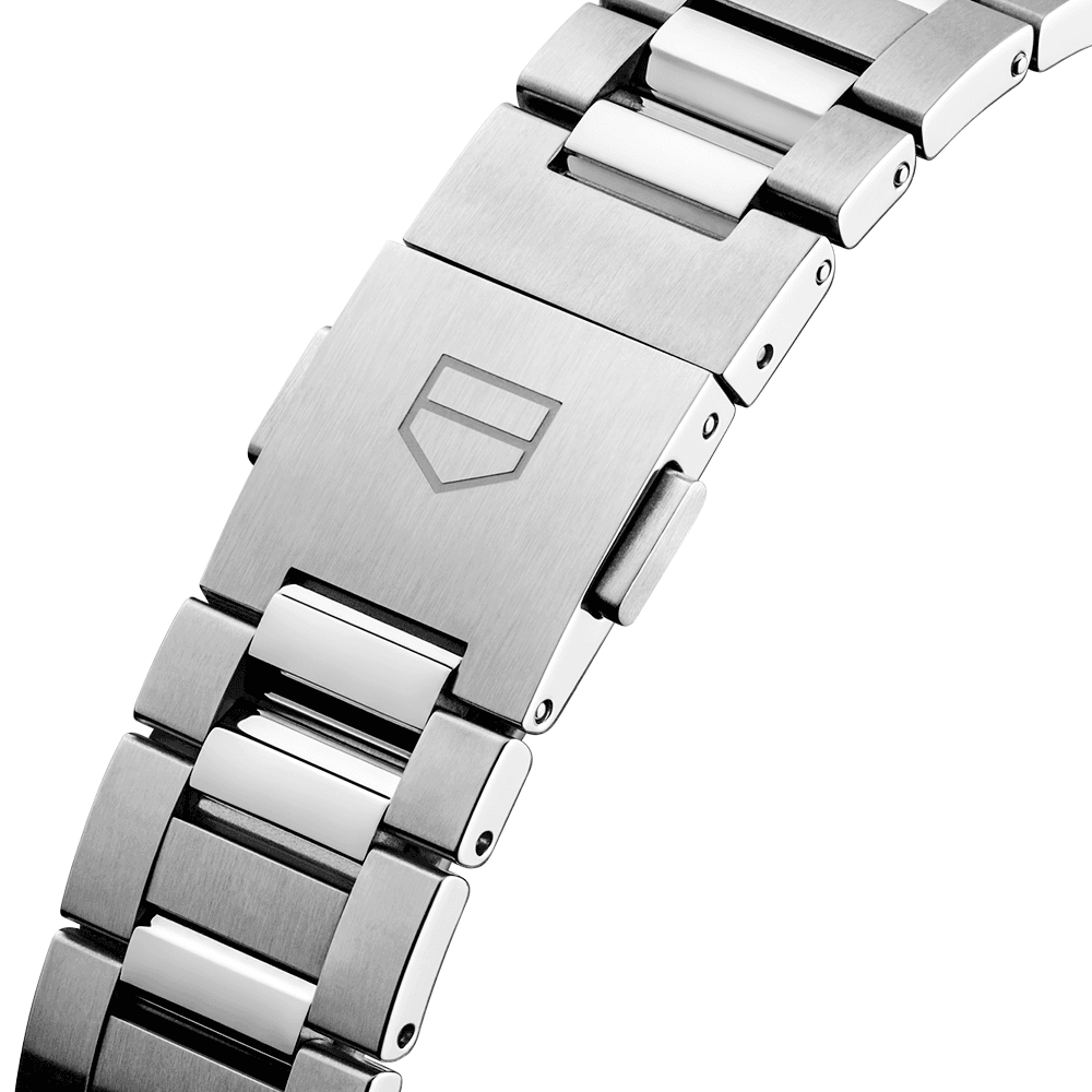 Carrera Date 36mm Blue/Gold Dial Ladies Automatic Bracelet Watch