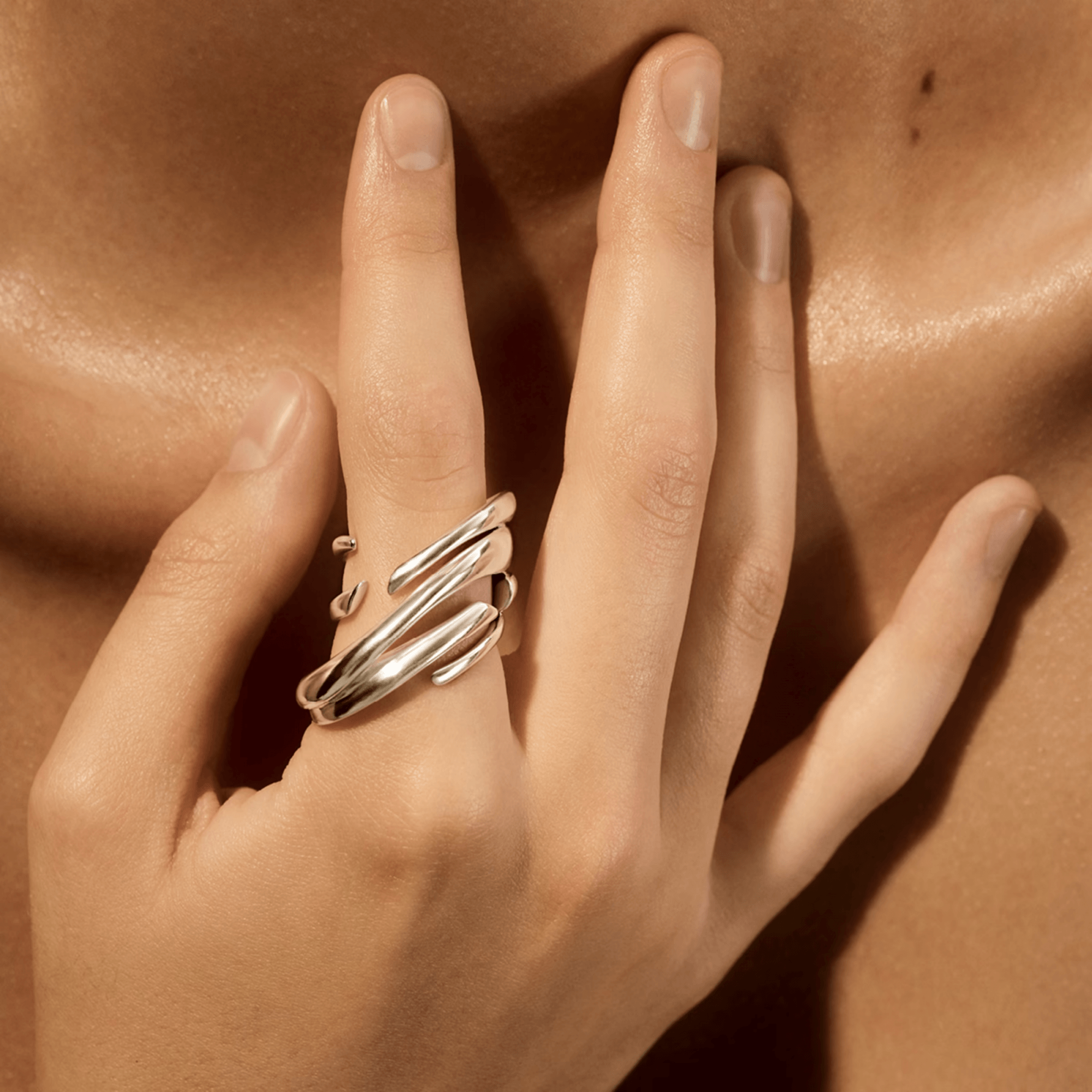 Arc Sterling Silver Ring